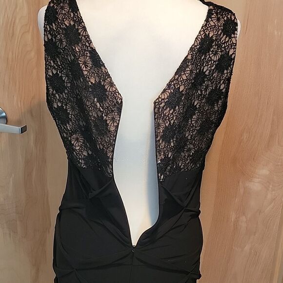 Alex evenings petite lace top dress - Picture 4 of 10